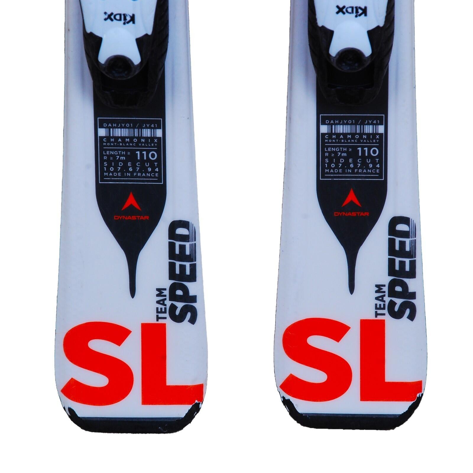 TWEEDEHANDS - Dynastar Team Speed Sl Junior Ski + Bindingen - GOEDE 4/4