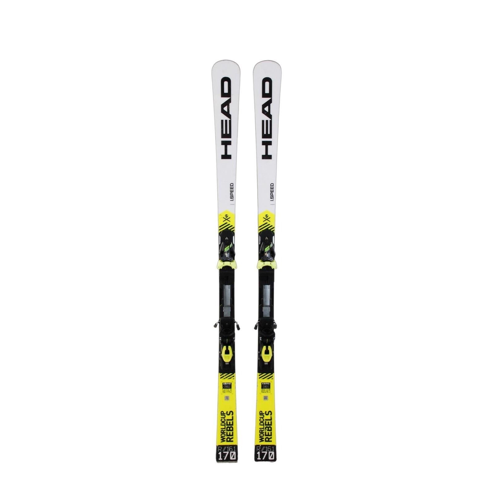 RECONDITIONNE - Ski Head Worldcup Rebels I.speed + Fixations 1/4