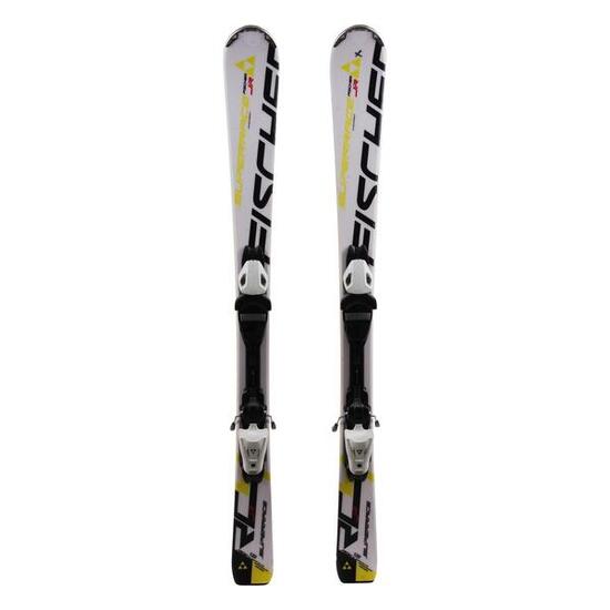 TWEEDEHANDS - Gebruikte Junior Ski Fischer Rc4 Superrace Jr + Bindingen - JUIST