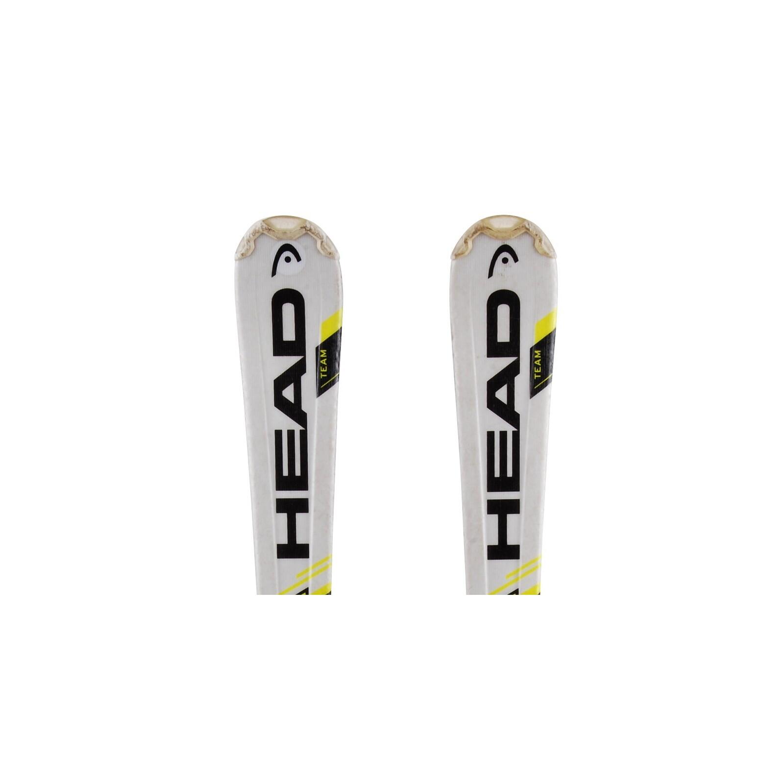 RECONDITIONNE - Ski Junior Head Team Supershape + Fixations 2/4