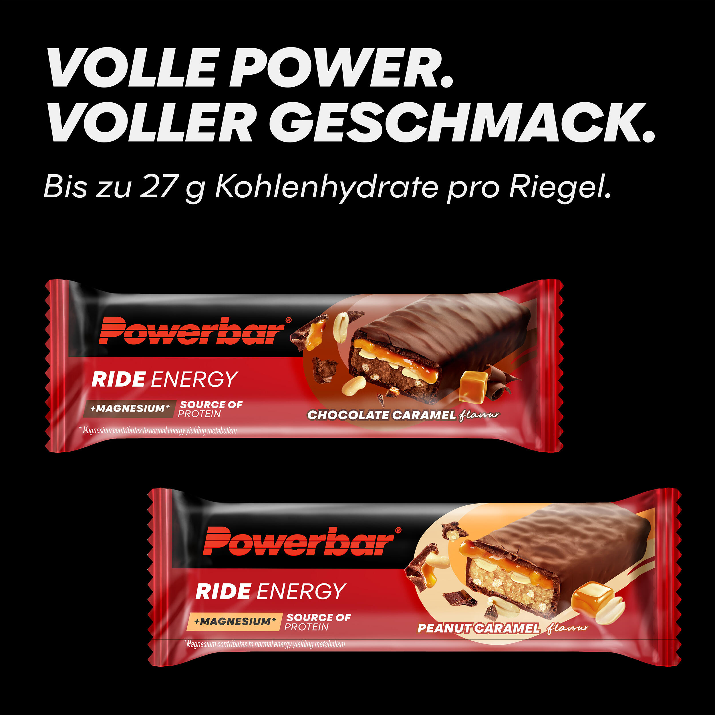 Bares PowerBar Ride - Chocolate-Caramel (x18) 3/7