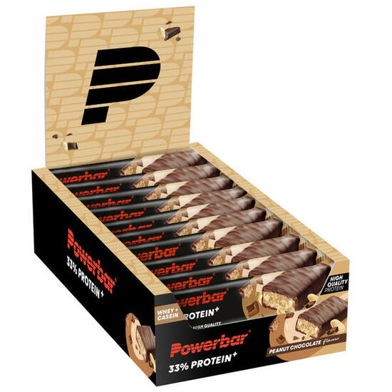 Barretta Proteica Plus 33% (10x90g) - Cioccolato E Arachidi