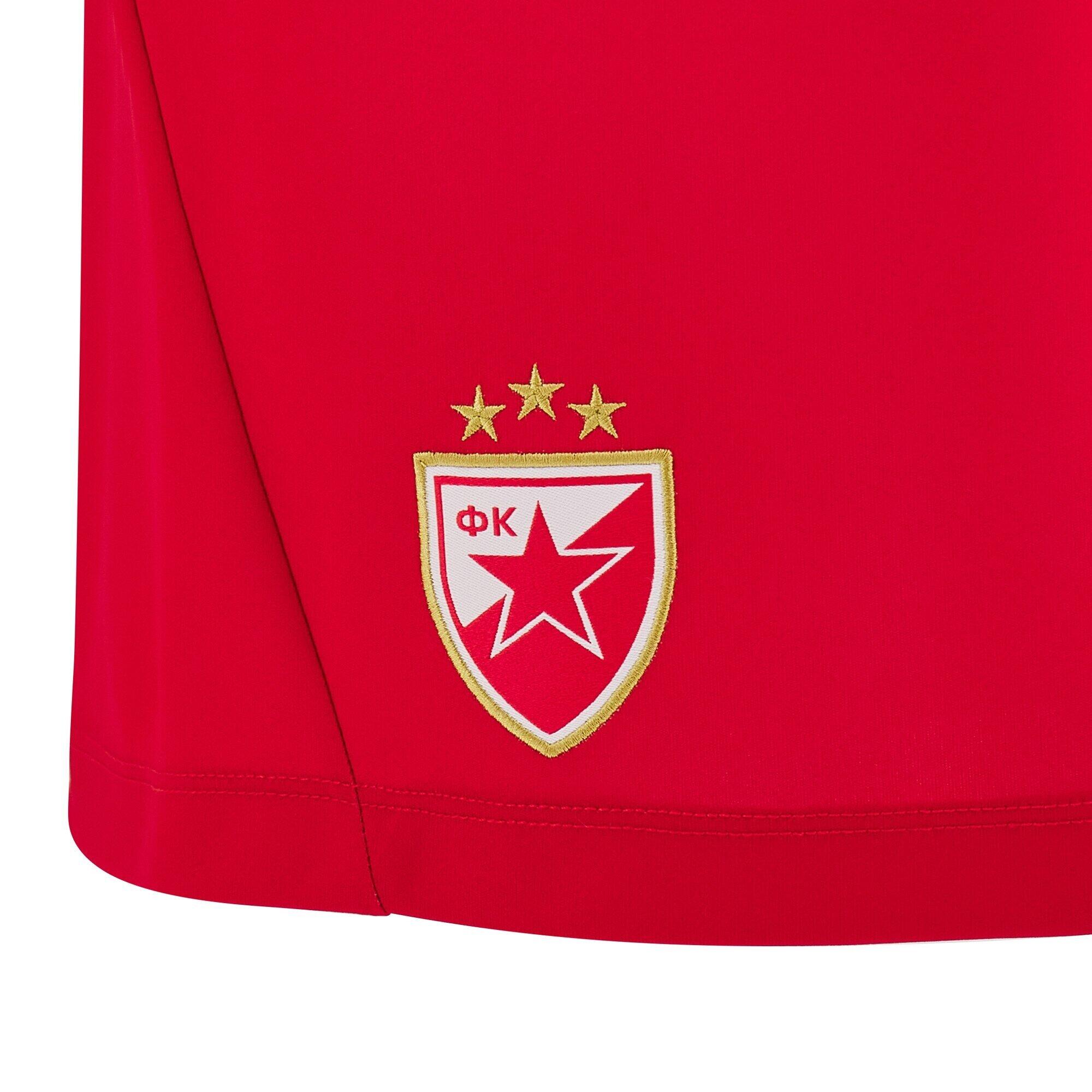 Short Domiciliario Stella Rossa di Belgrado 2024/25 3/5