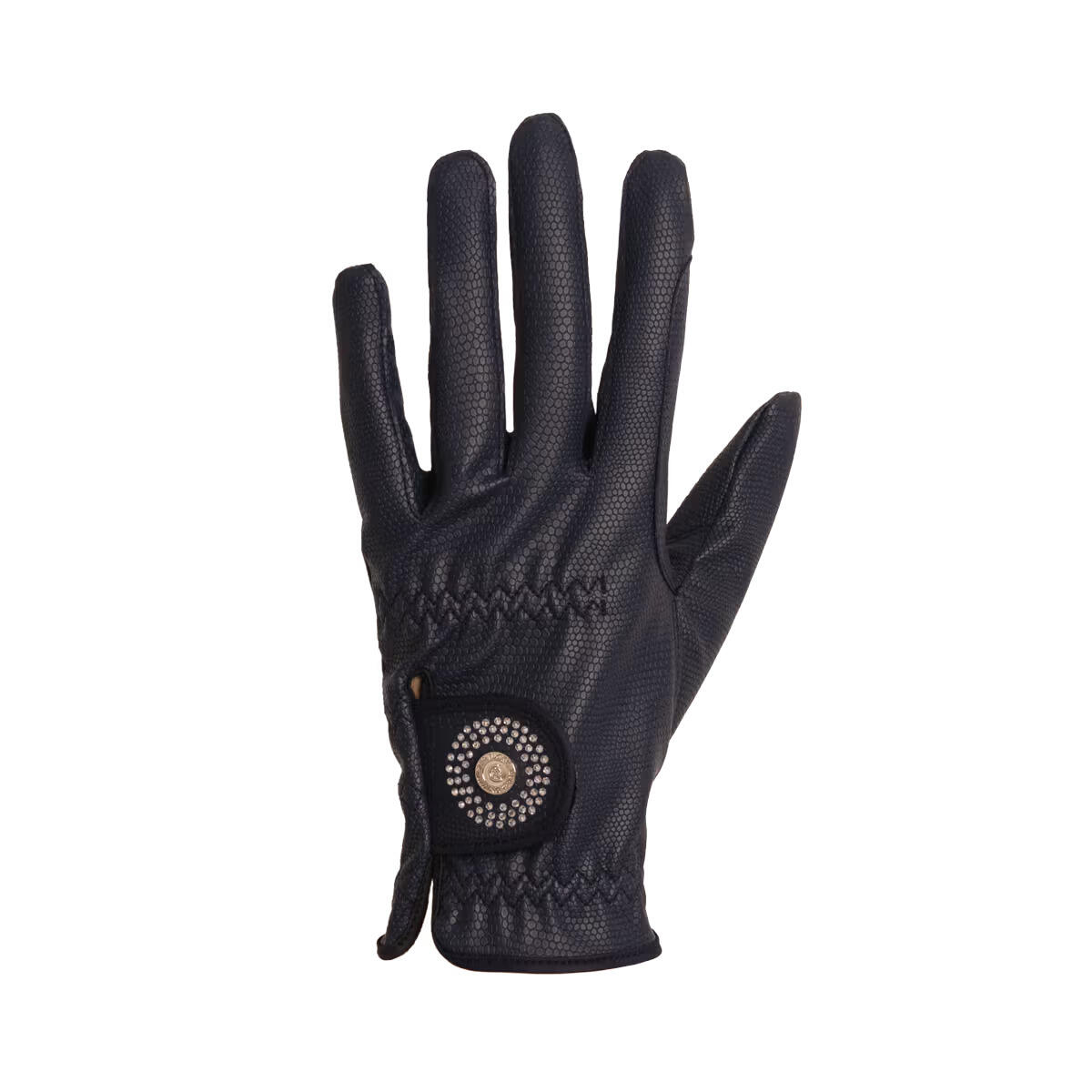 KENTUCKY HORSEWEAR Guanti da equitazione con grip e paillettes Kentucky Horsewear
