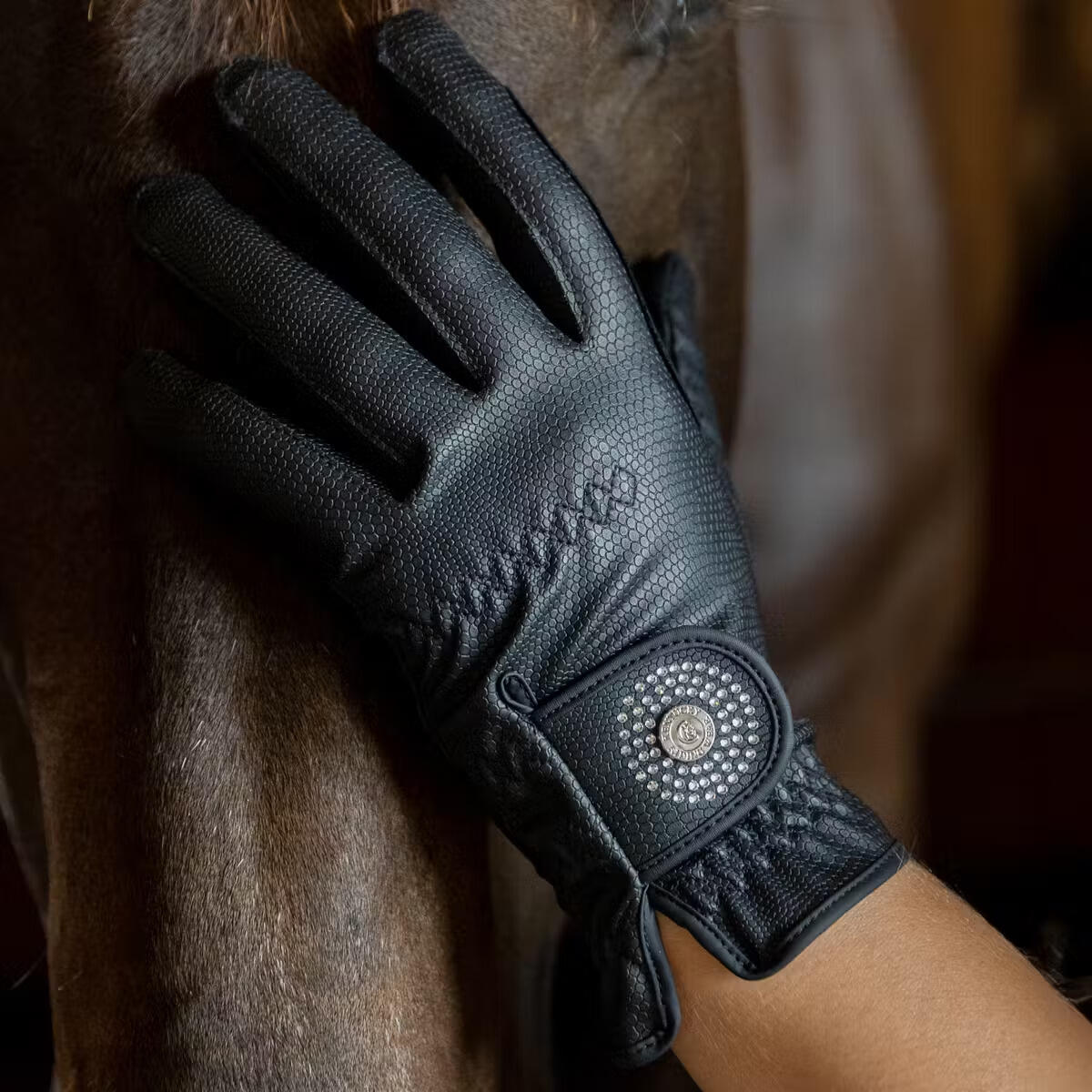 Reit-Handschuhe mit Grip und Glitzer Kentucky Horsewear 4/4
