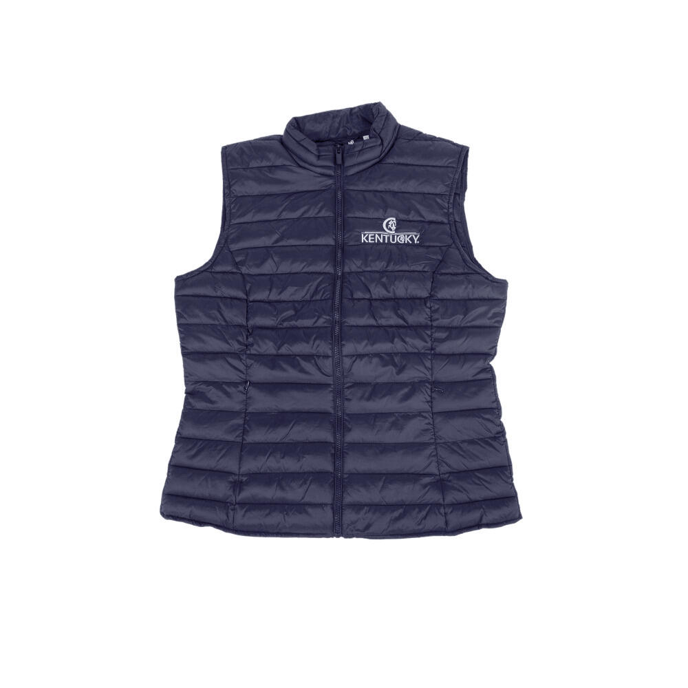 Kentucky Horsewear - Doudoune Sans Manches Légère Kentucky - Doudoune Synthétique - Bleu - Decathlon