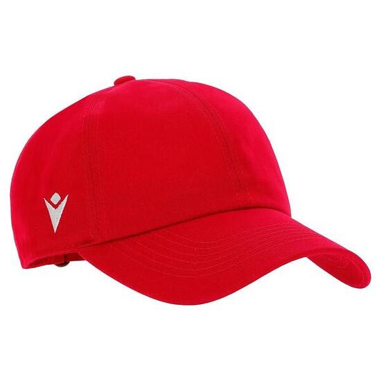 Casquette de baseball rouge Macron Dart (x5)