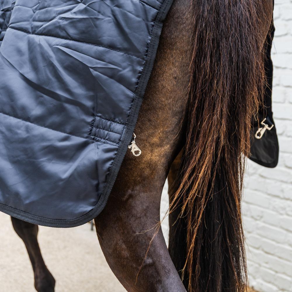 Turnout rug Comfort Liner black 155-6'9 200 gram 4/4