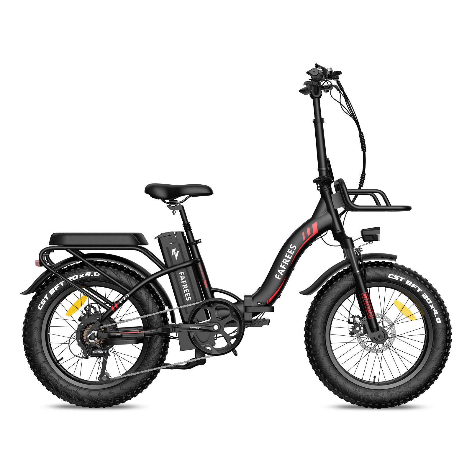 Bicicleta eléctrica plegable Fafrees F20 Max con batería de 48 V y 22,5 Ah 2/7
