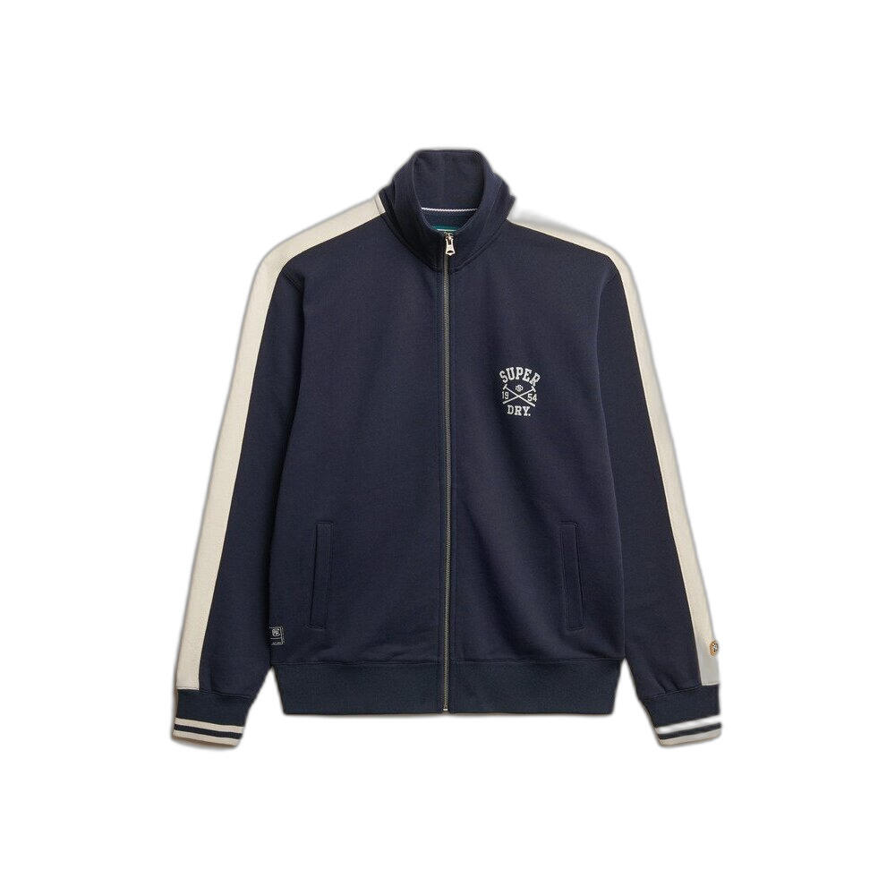 Superdry - Veste De Survêtement Superdry Athletic Club - Veste - Bleu - Decathlon