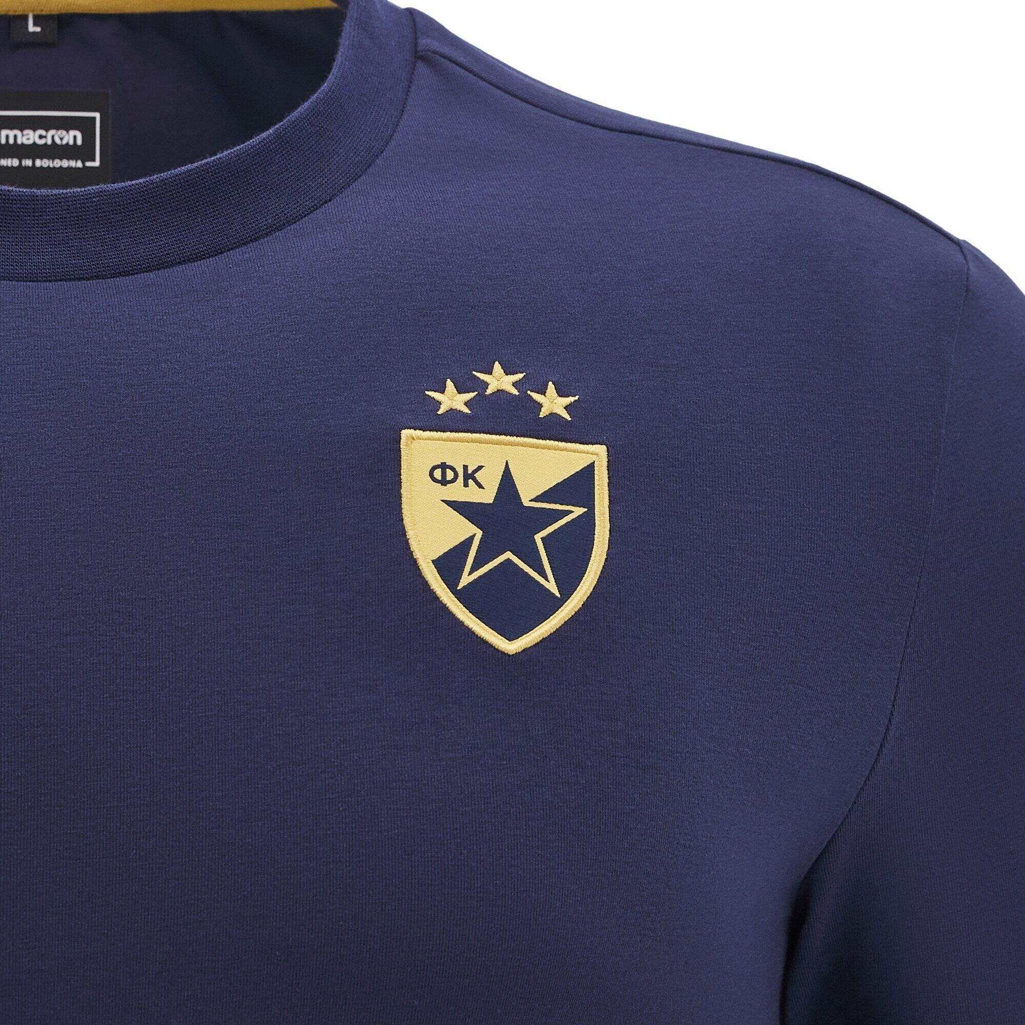 Rood ster shirt van Belgrado Travel 2024/25 5/5