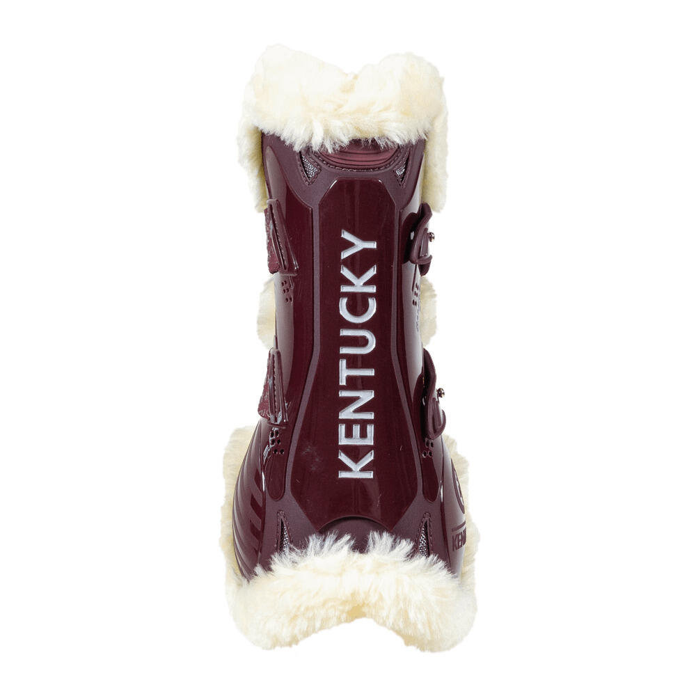 Vegan schaapsvacht paardenlaarzen Kentucky Bamboo Elastic 3/6