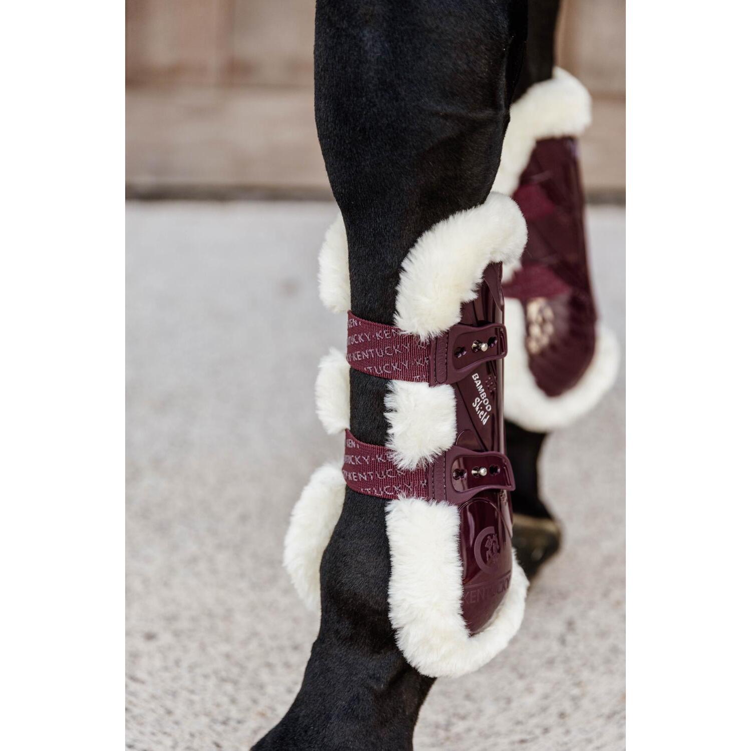 Vegan schaapsvacht paardenlaarzen Kentucky Bamboo Elastic 6/6