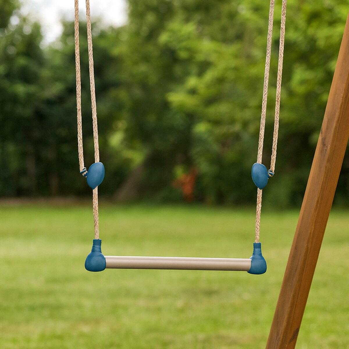 Trapèze métal bleu/sable pour portique 3 m - 3,5 m Trigano 2/3