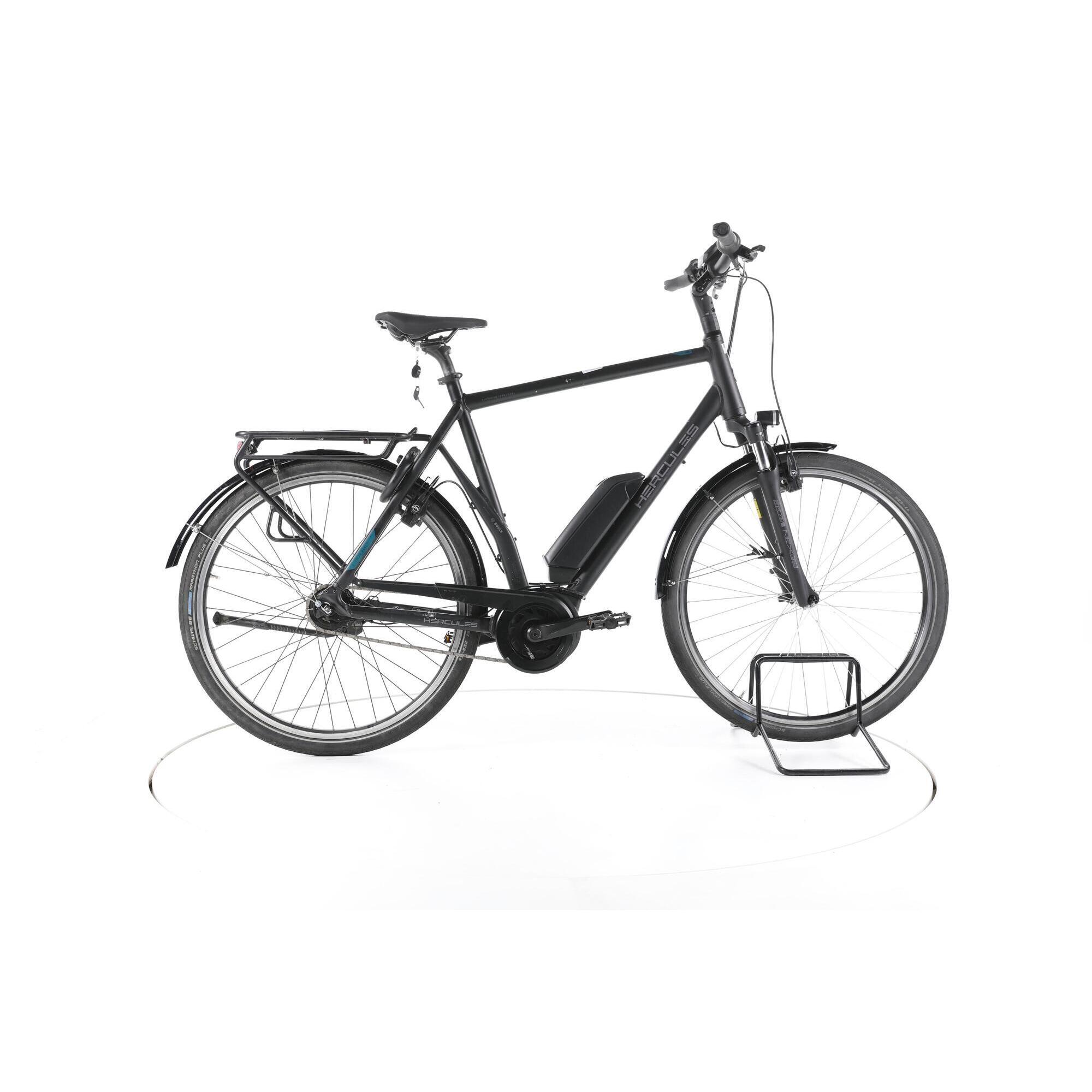 Hercules - Reconditionné - Hercules E-imperial 180 S F5 City Vélo Électrique - Bon - Vélo Ville - Noir - 64 - Decathlon