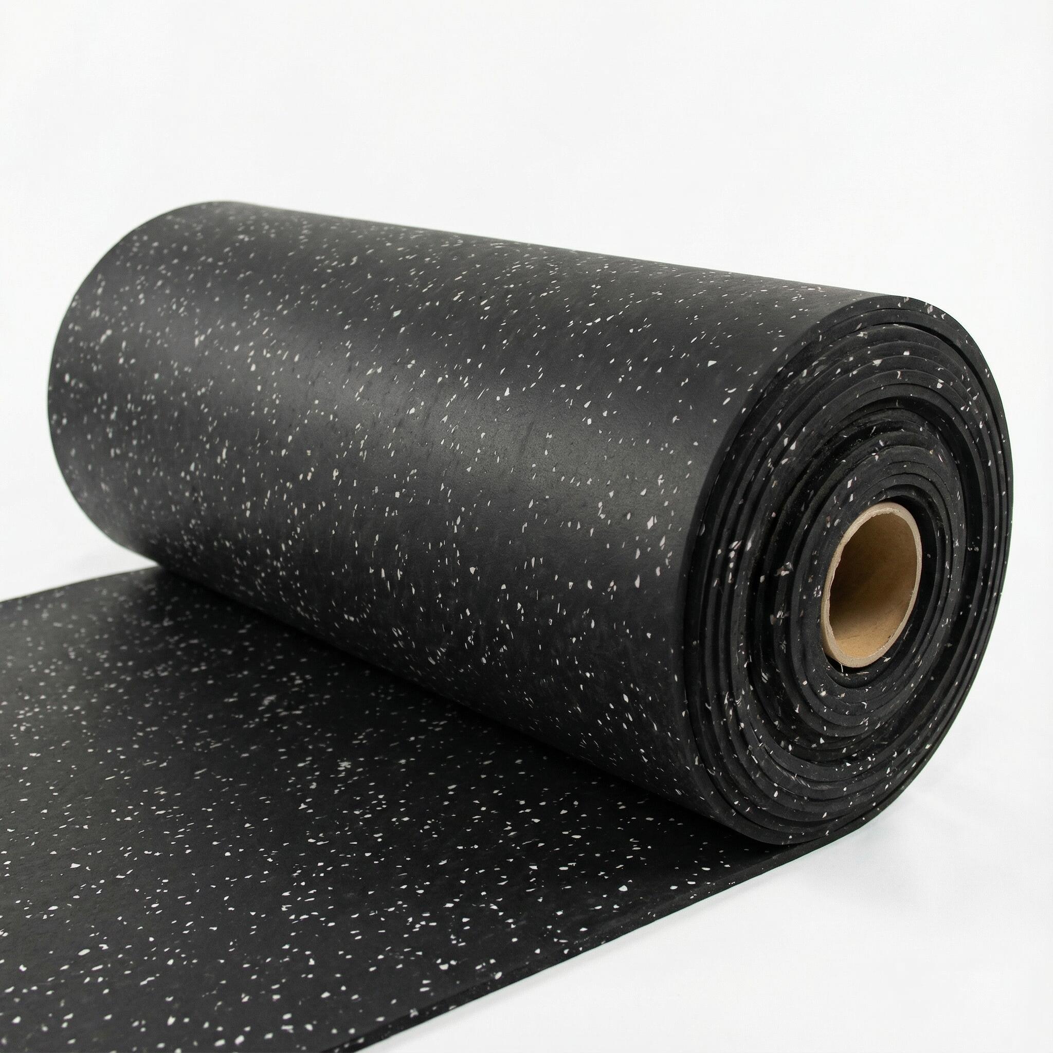 Gummiboden für Sporthallen in Rollen 10x1mx6mm GladiatorFit 3/4