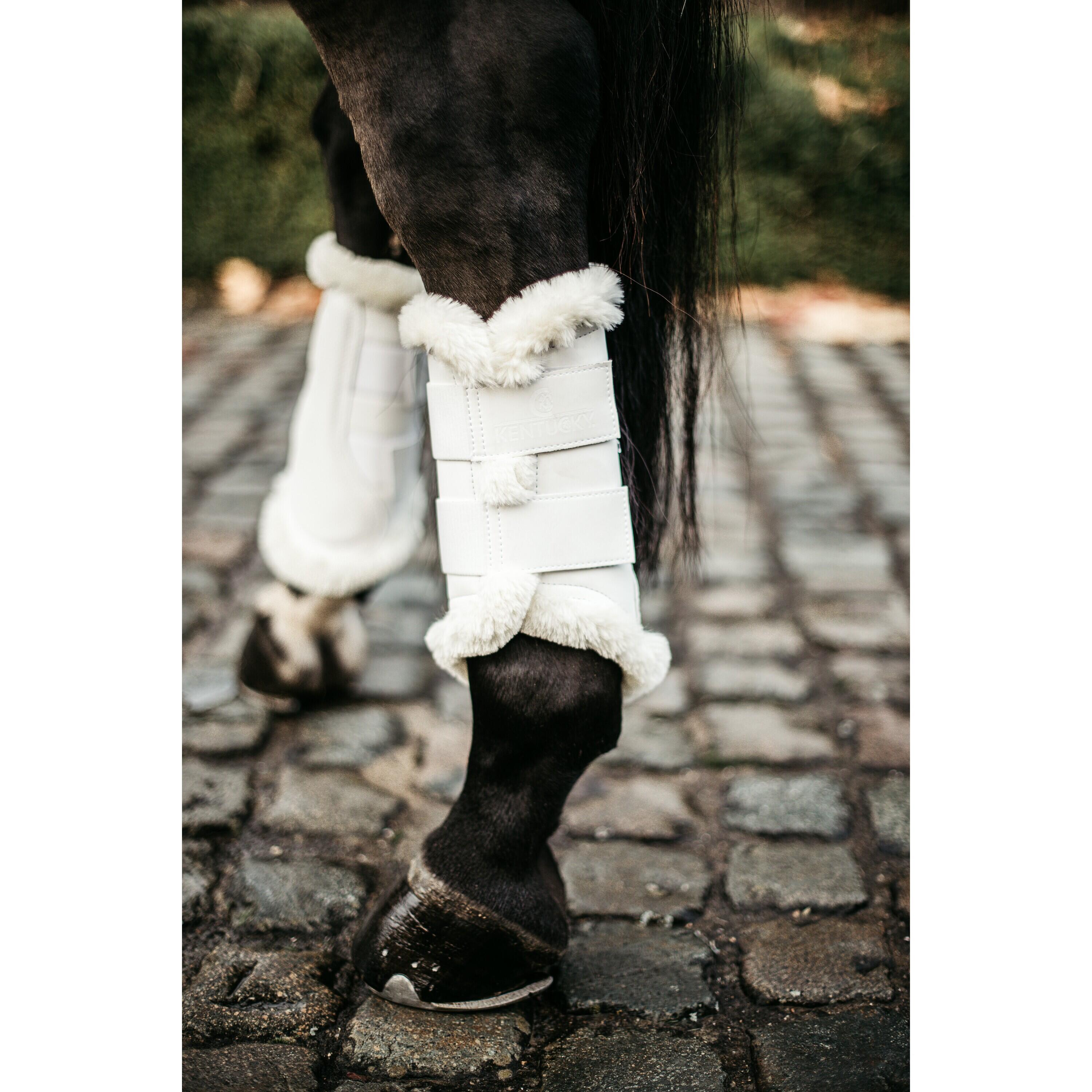 Sheepskin horse gaiters Kentucky 'Air' 2/2