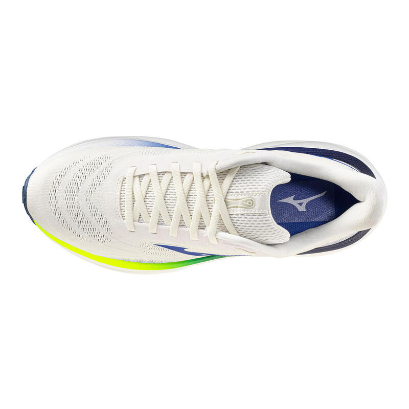 Pantofi de alergare Mizuno Wave Sky 9 Alb, albastru și galben