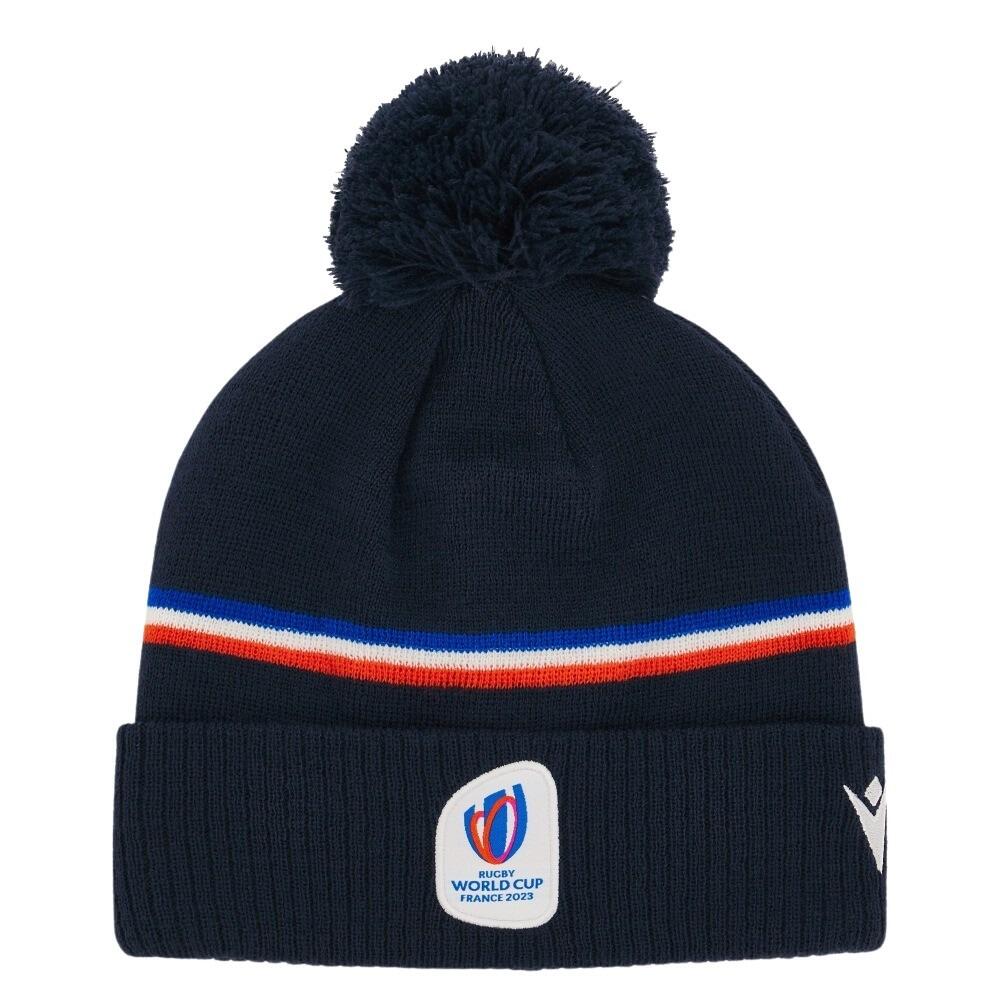 Bonnet with pompon Macron RWC France 2023