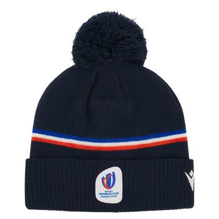 Bonnet avec pompon Macron RWC France 2023