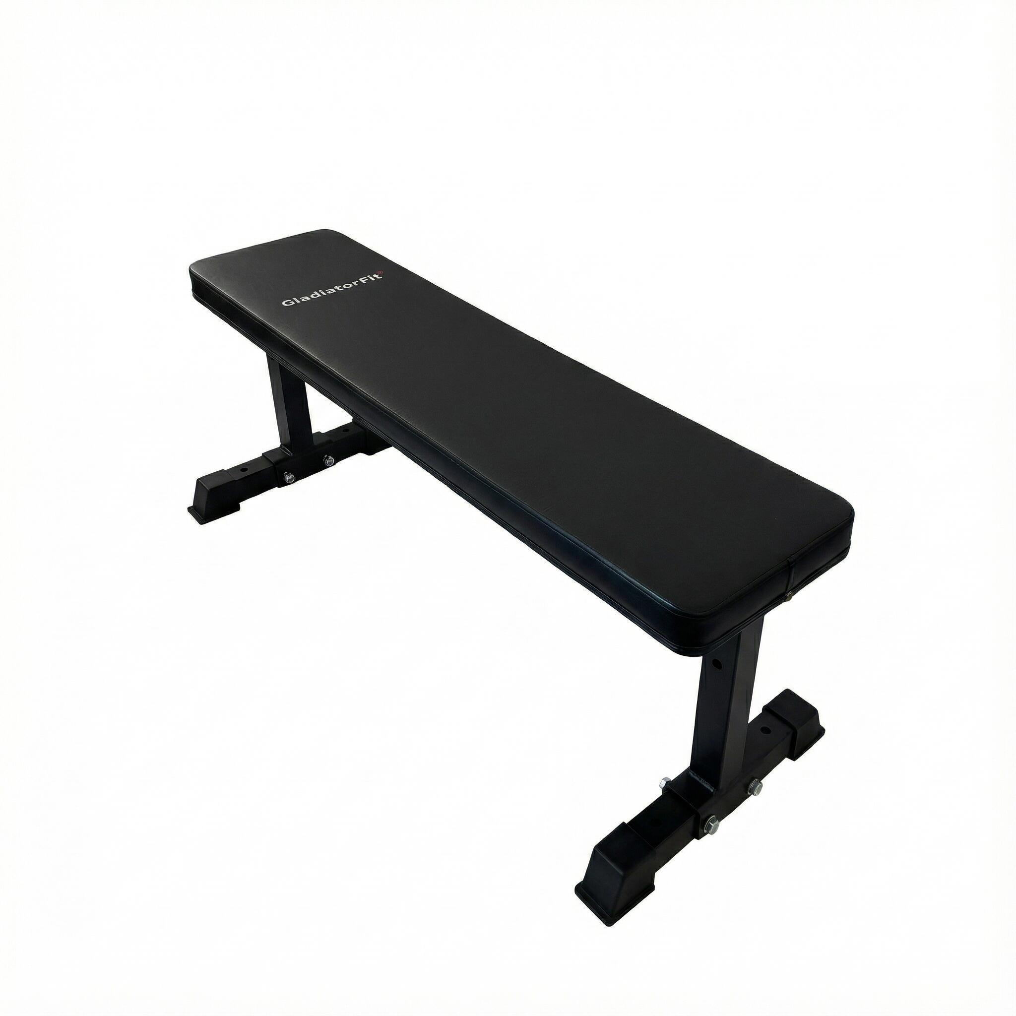 GLADIATORFIT Flat Bench" steel weight bench GladiatorFit