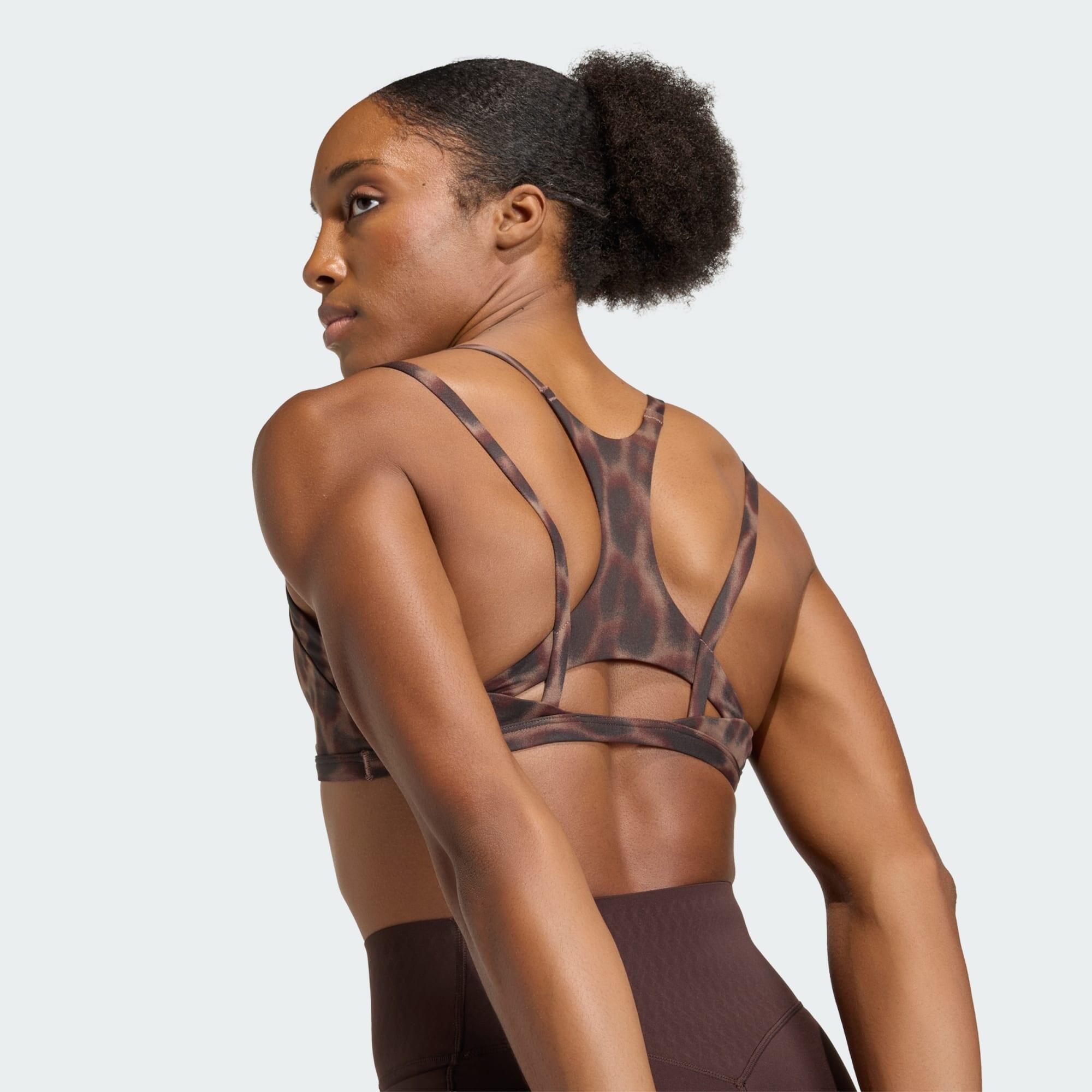 Optime Leopard Strappy Light Support Bra 5/7
