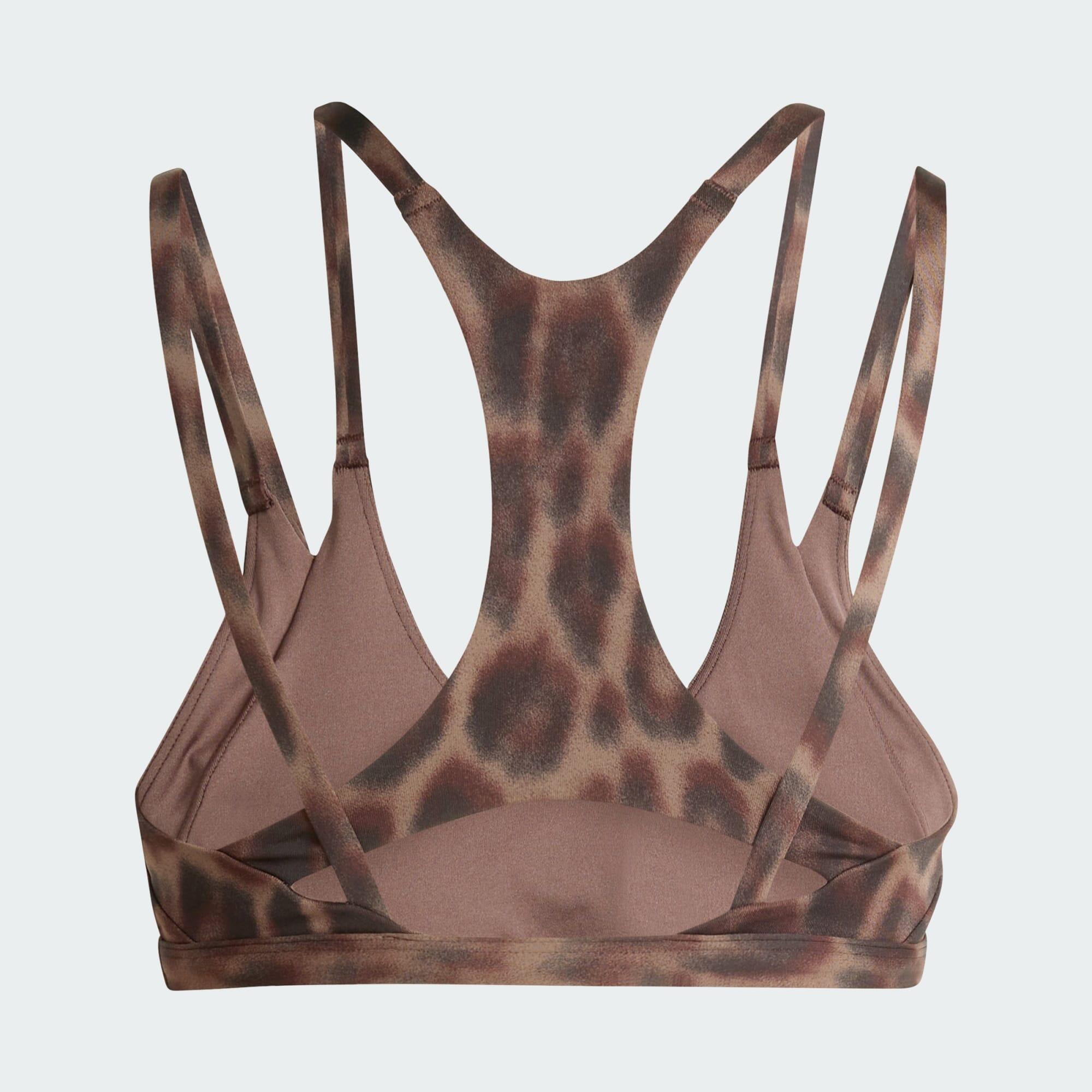 Optime Leopard Strappy Light Support Bra 6/7