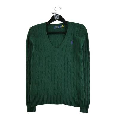 Tweedehands - dames groene trui - als nieuw