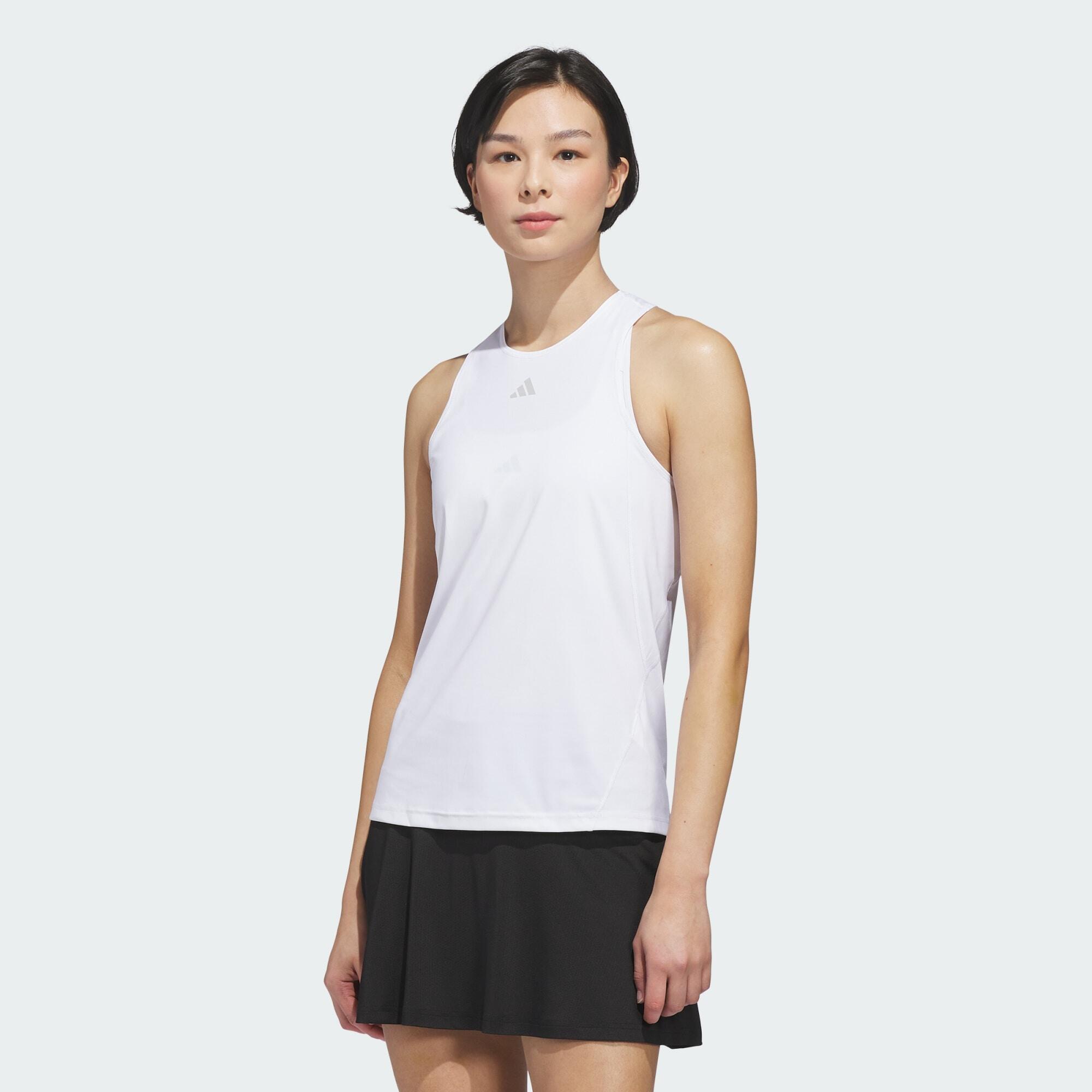 Adidas - Débardeur De Tennis Climacool Club - T-shirt Manches Courtes - Blanc - Decathlon