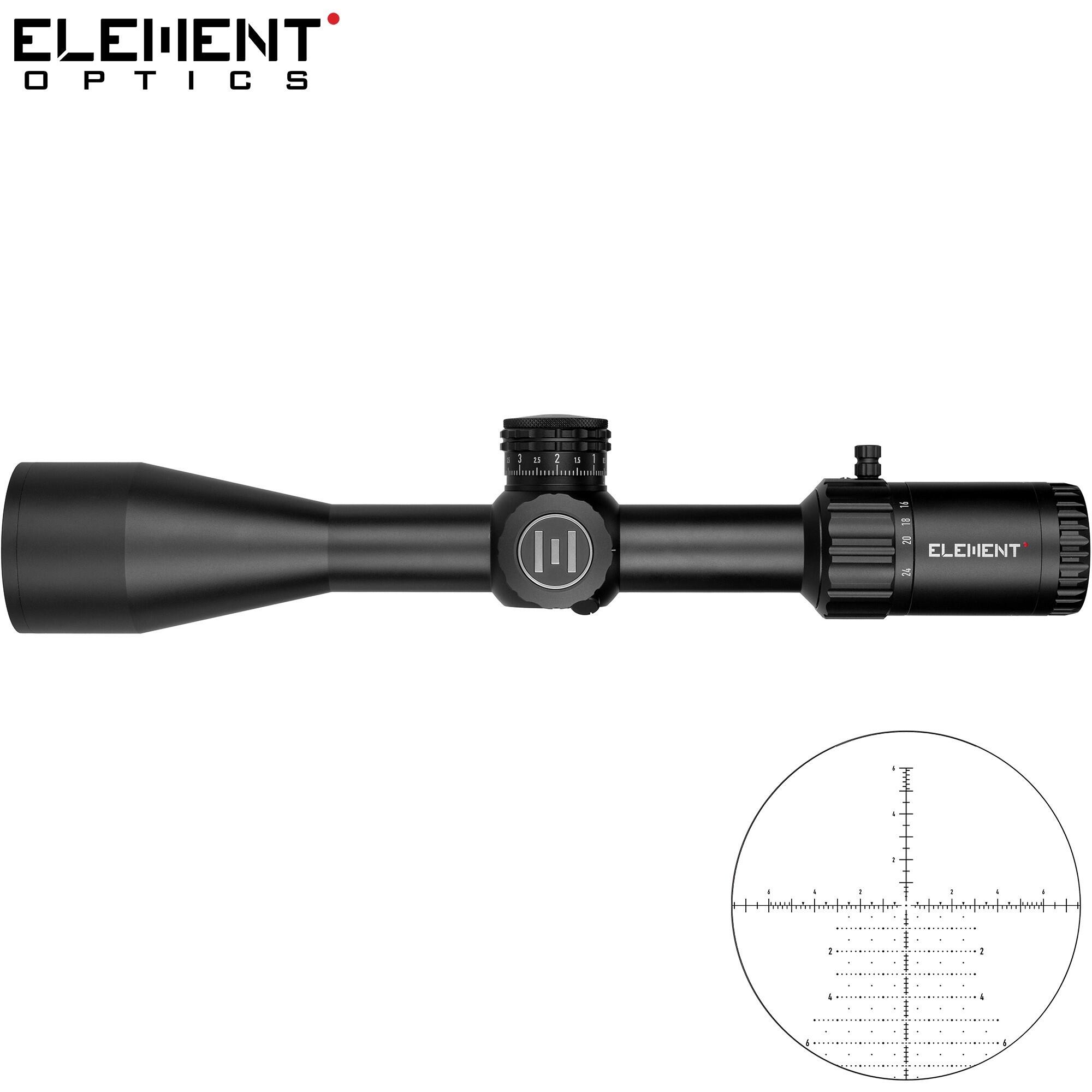 Mira Element Optics Helix Gen2 6-24x50 FFP (APR-2D MRAD) 2/7