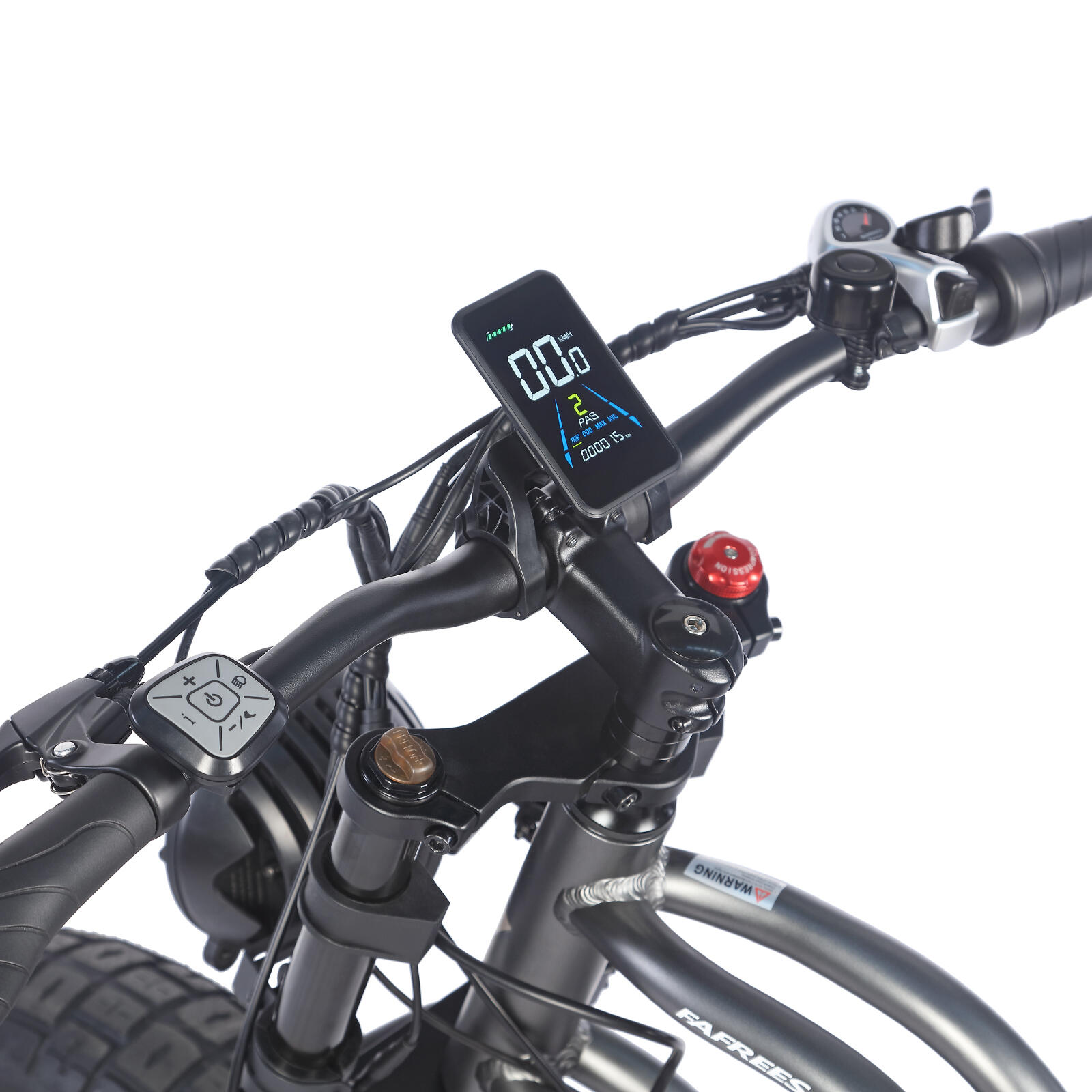 Bicicleta elétrica Fafrees F20 Ultra com bateria de 48V 25Ah 4/7