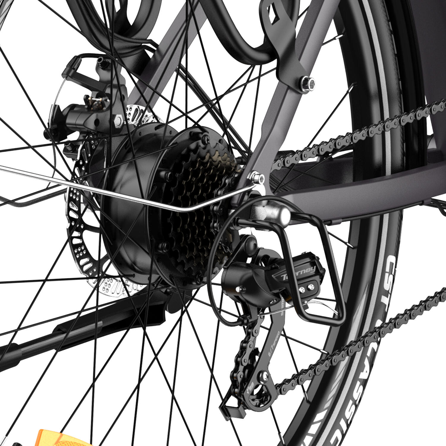 Fafrees F28 PRO E-Bike für Damen, 36V 15Ah Akku mit großer Reichweite 7/7
