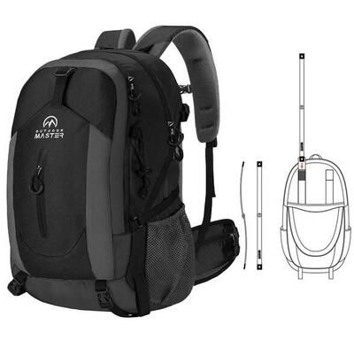 Outdoor master Zaino sport 50L Nero