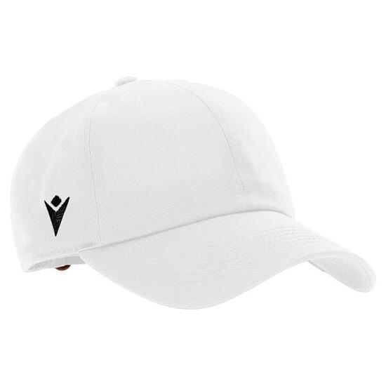 Casquette de baseball blanche Macron Dart (x5)