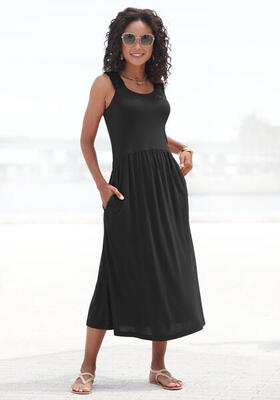Damen Jerseykleid