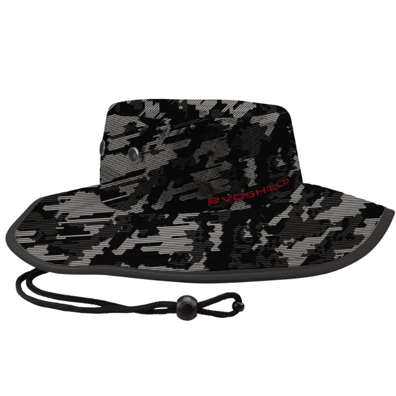 Evoshield Camo Bucket Hat Color Black/White/Grey Fanzone 2/2
