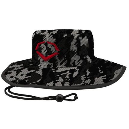 Evoshield Camo Bucket Hat Color Black/White/Grey
