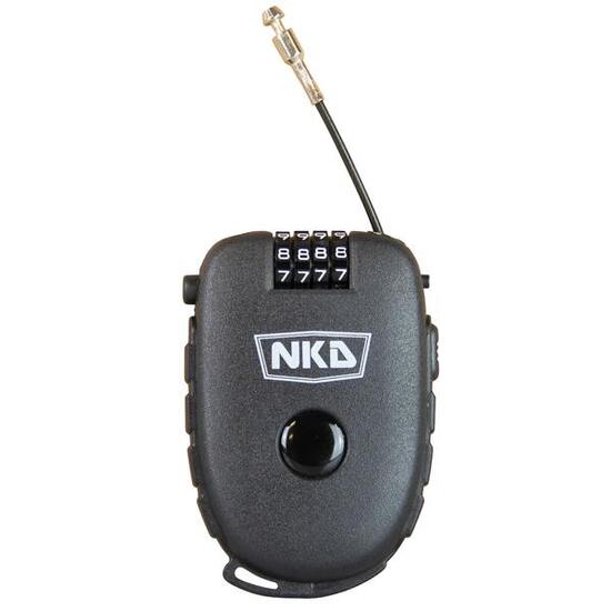 NKD SportsLock Pro | Kompaktes Schloss für Roller, Fahrräder und Sportartikel