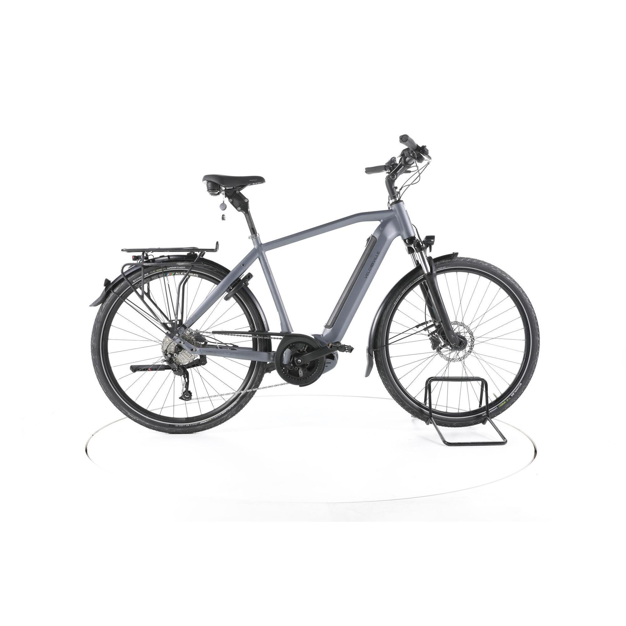 Velo De Ville - Reconditionné - Velo De Ville Allround Aeb990 Trekking Vélo Électrique - Bon - Vélo Tout Chemin - Gris - 55 - Decathlon