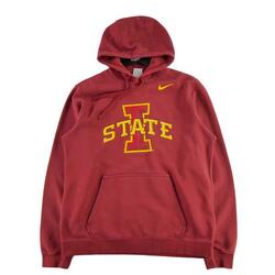 Reconditionné - Sweat à capuche Homme NCAA Iowa Rouge - Excellent