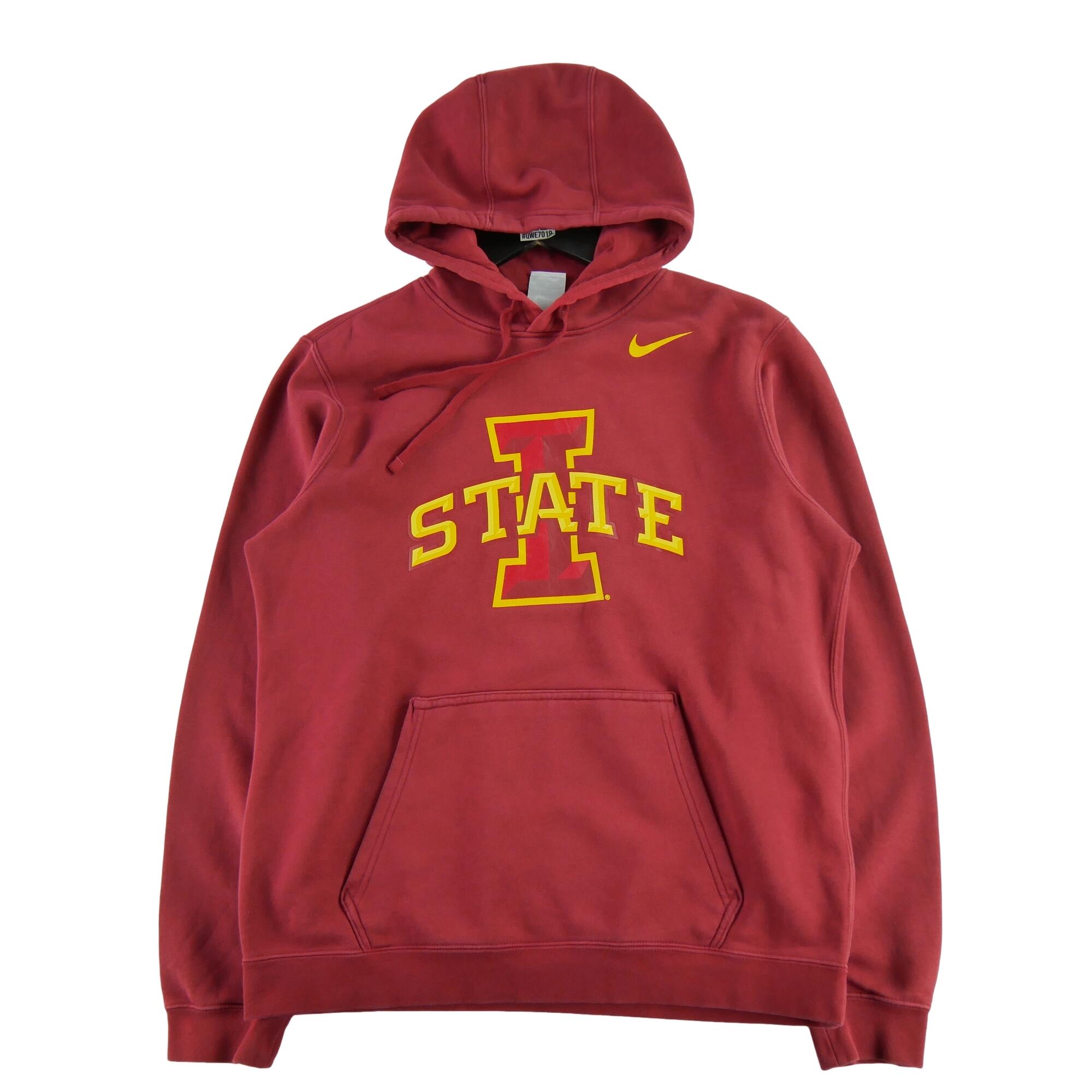 NIKE Reconditionné - Sweat à capuche Homme NCAA Iowa Rouge - Excellent
