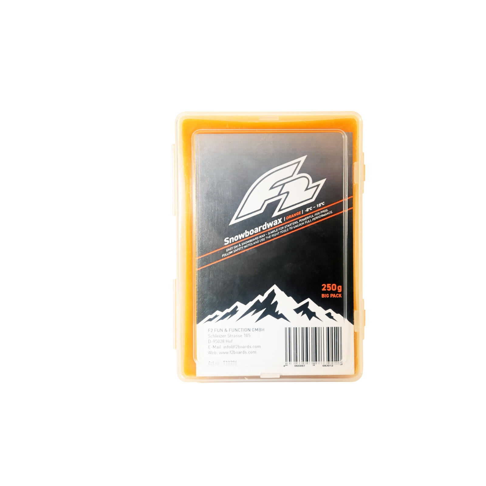 F2 Set Snowboard Wachs Paket 1,25kg (5x250g) für alle Temperaturen 2/7