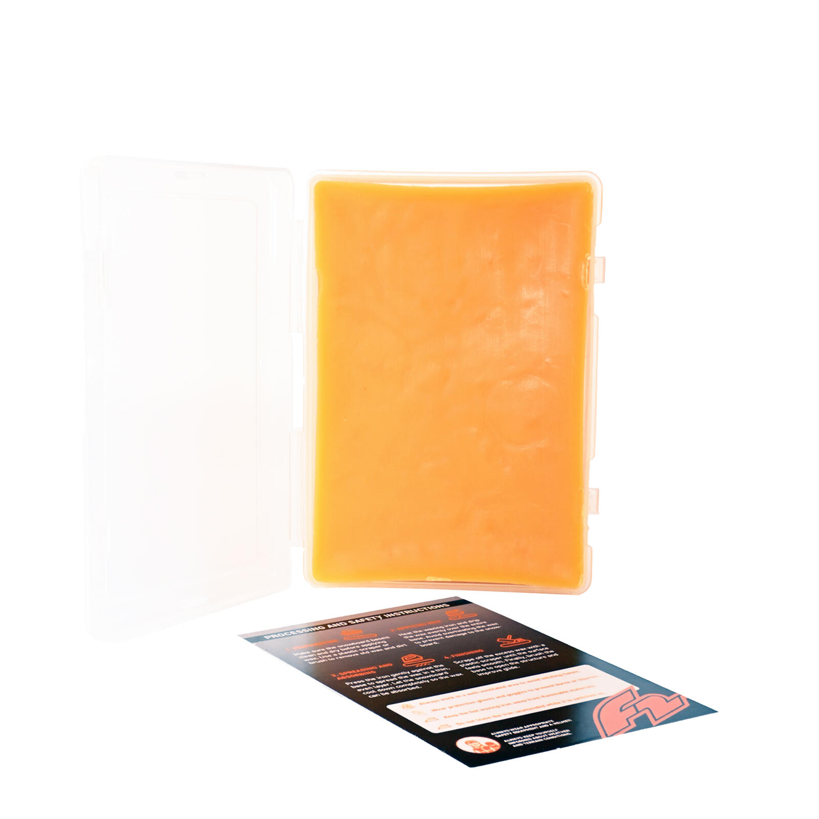 F2 Set Snowboard Wachs Paket 1,25kg (5x250g) für alle Temperaturen 7/7