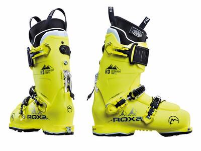 R3 130 ti ir gw, een van de lichtste freeride-schoenen in zijn categorie