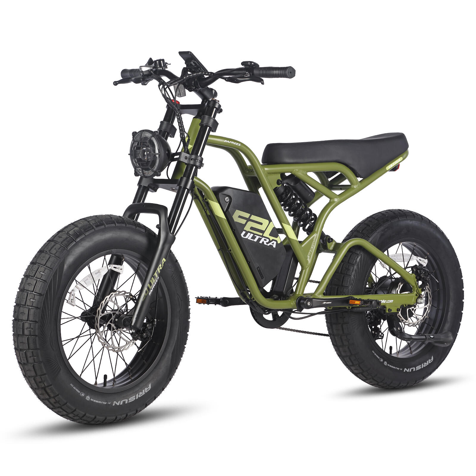Bicicleta elétrica Fafrees F20 Ultra com bateria de 48V 25Ah 3/7