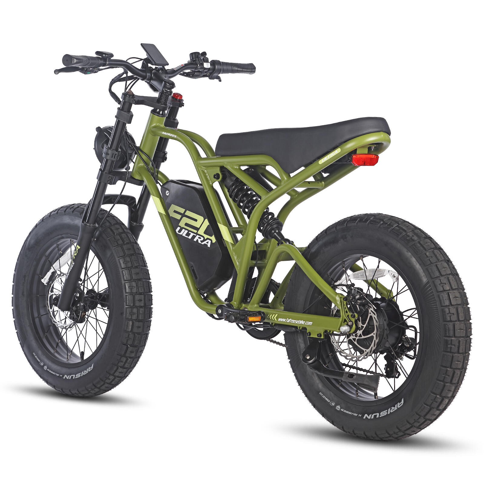 Bicicleta elétrica Fafrees F20 Ultra com bateria de 48V 25Ah 2/7