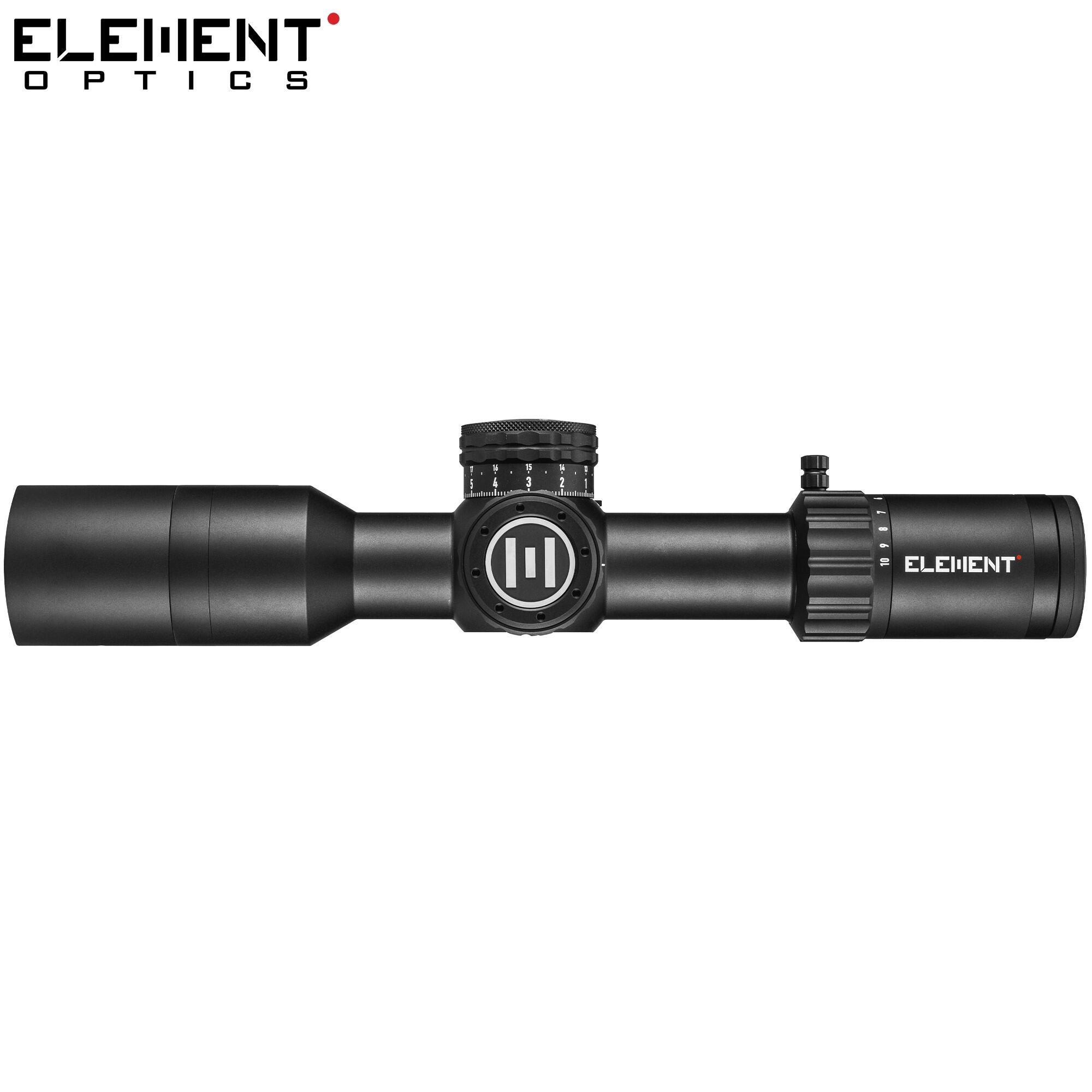 Scope Element Optics Theos 2-10x42 FFP MRAD MPR-1D Black 6/7