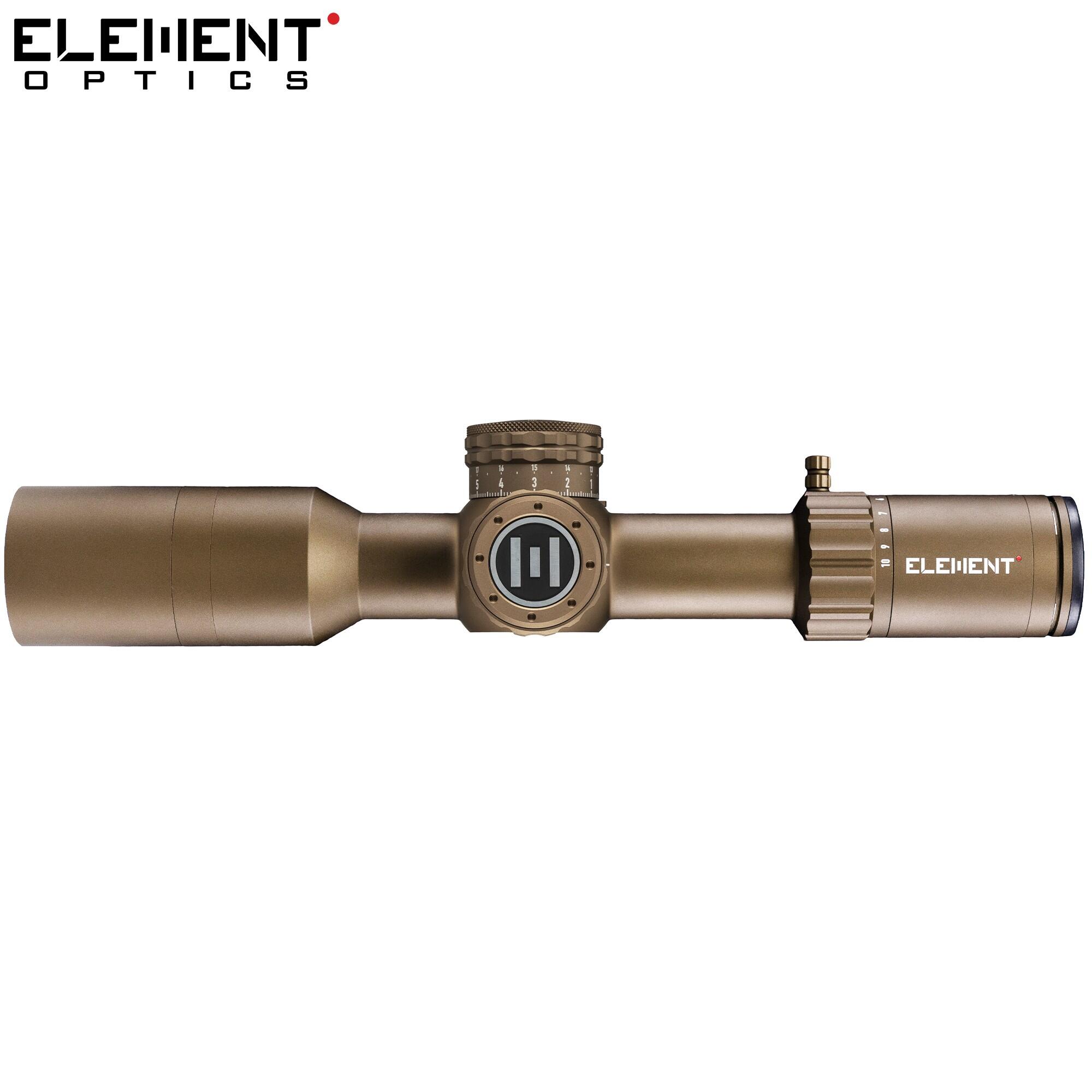 Mira Element Optics Theos 2-10x42 FFP MRAD MPR-1D FDE 3/7