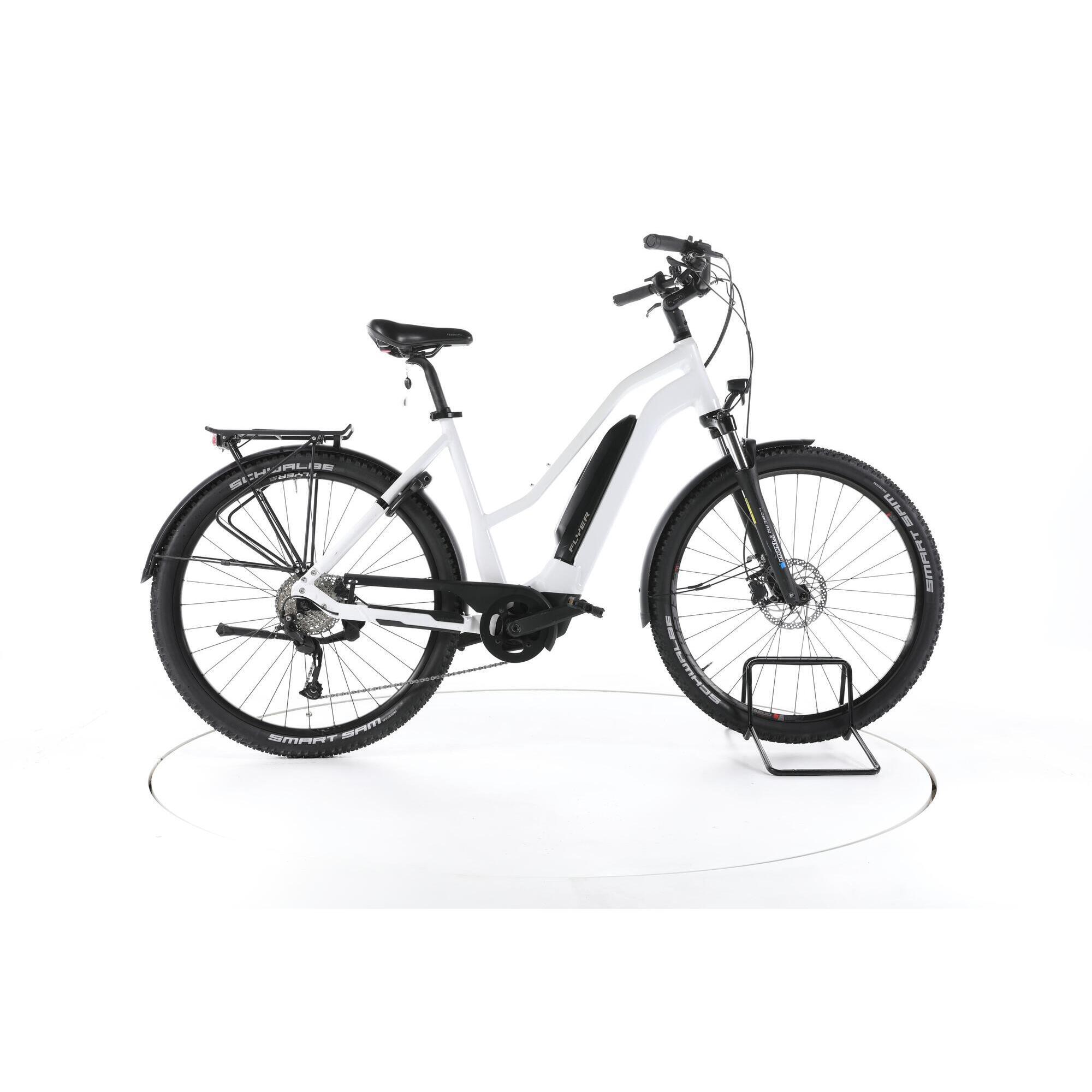 Flyer - Reconditionné - Flyer Upstreet5 3.12 Trekking Vélo Électrique - Bon - Vélo Tout Chemin - Blanc - 48 Xl - Decathlon