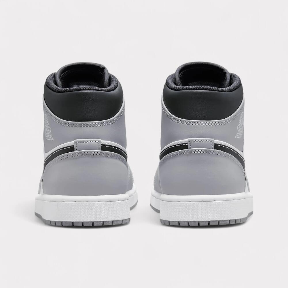 Air Jordan 1 Mid Light Smoke Grey Anthracite 3/7